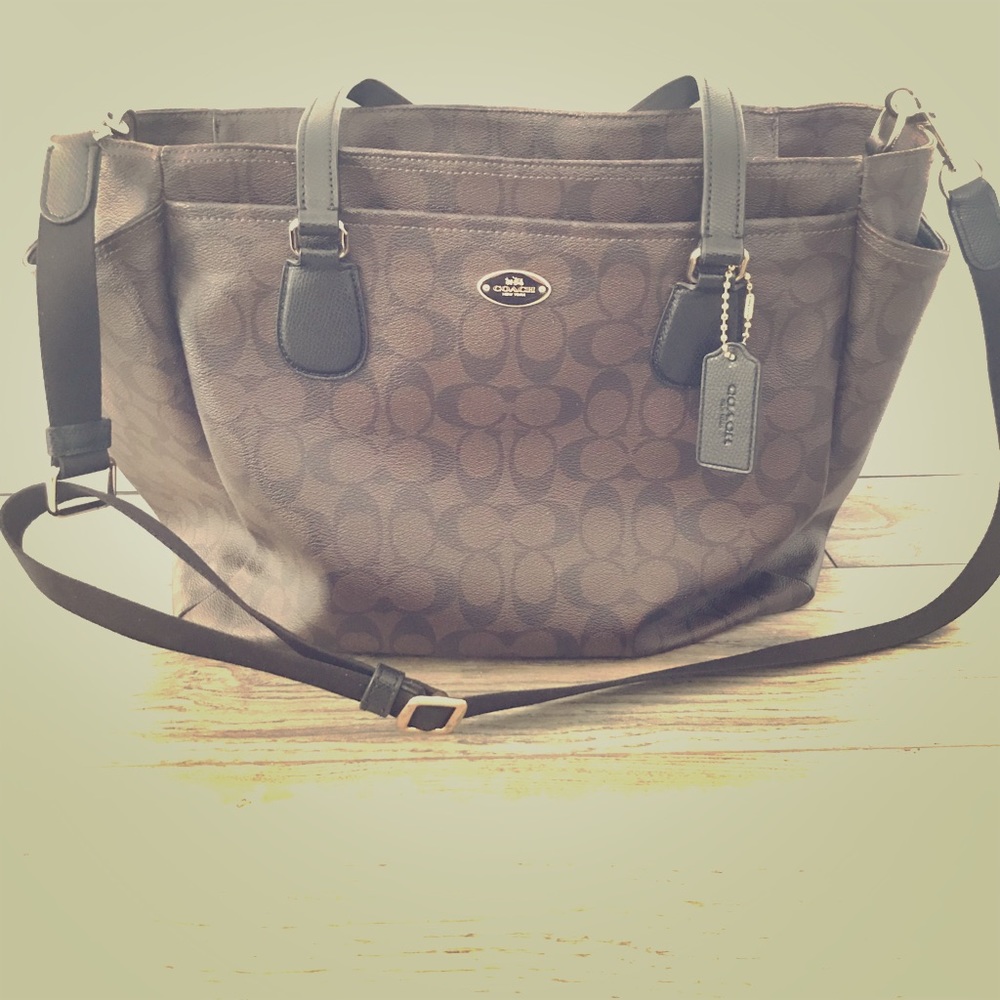 Coach diaper bag